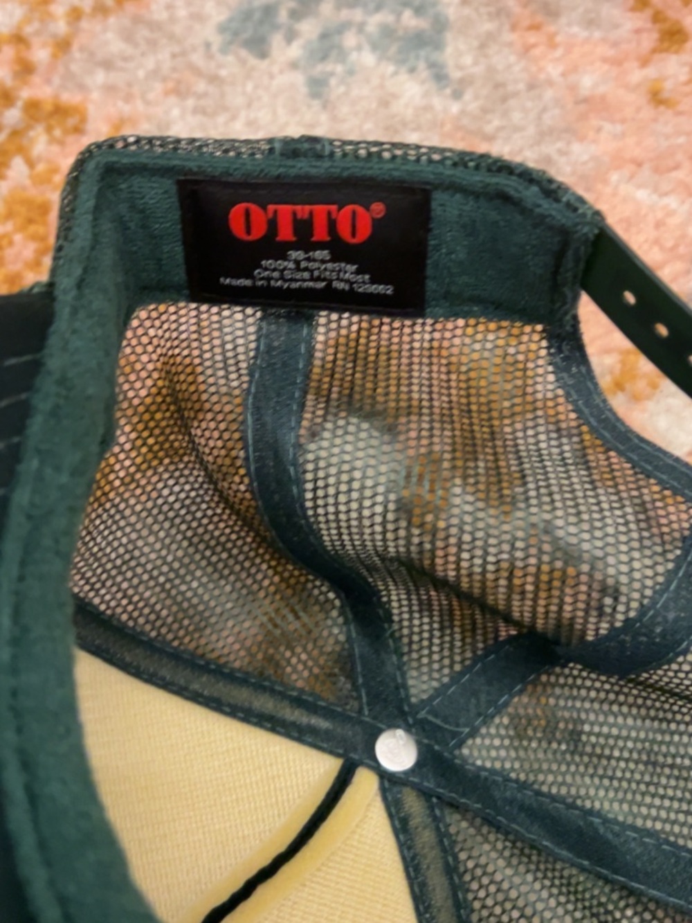 Orijinal Kilim Truker Hat New Dark Green - Picture 5 of 5